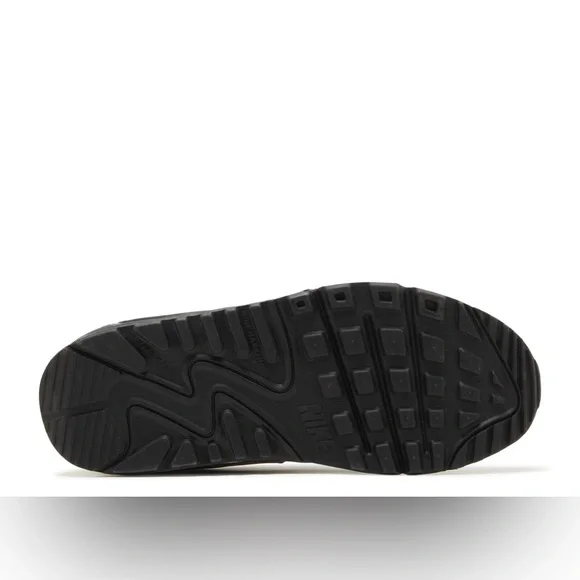 Nike Air Max 90 LTR Black and Gold Sneakers - Picture 6 of 6